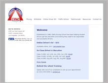 Tablet Screenshot of deltadrivingschool.com