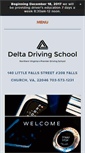 Mobile Screenshot of deltadrivingschool.net